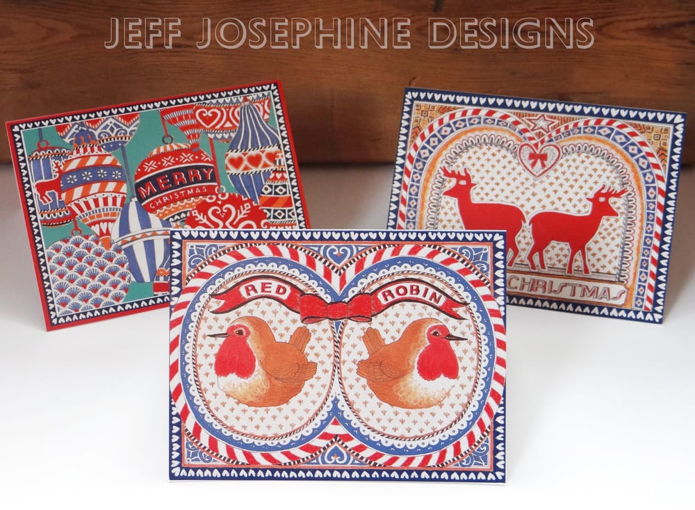 Image of Christmas Cards - 3 Designs