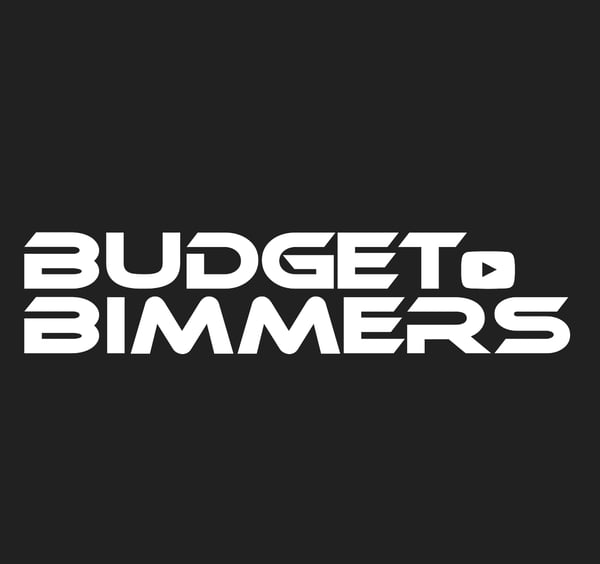 Image of Budget Bimmers Stacked Vinyl Sticker