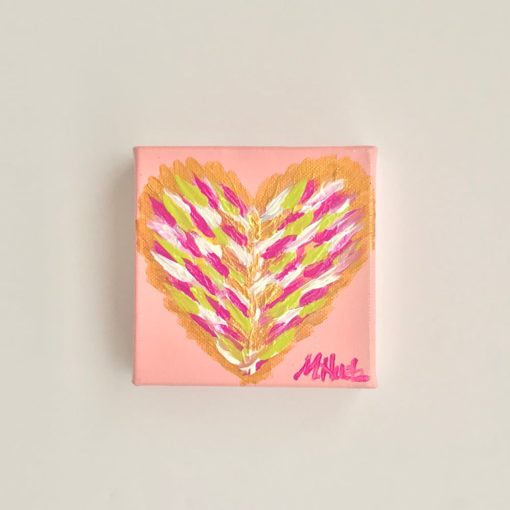 Image of Mini Strawberry Prayer Heart