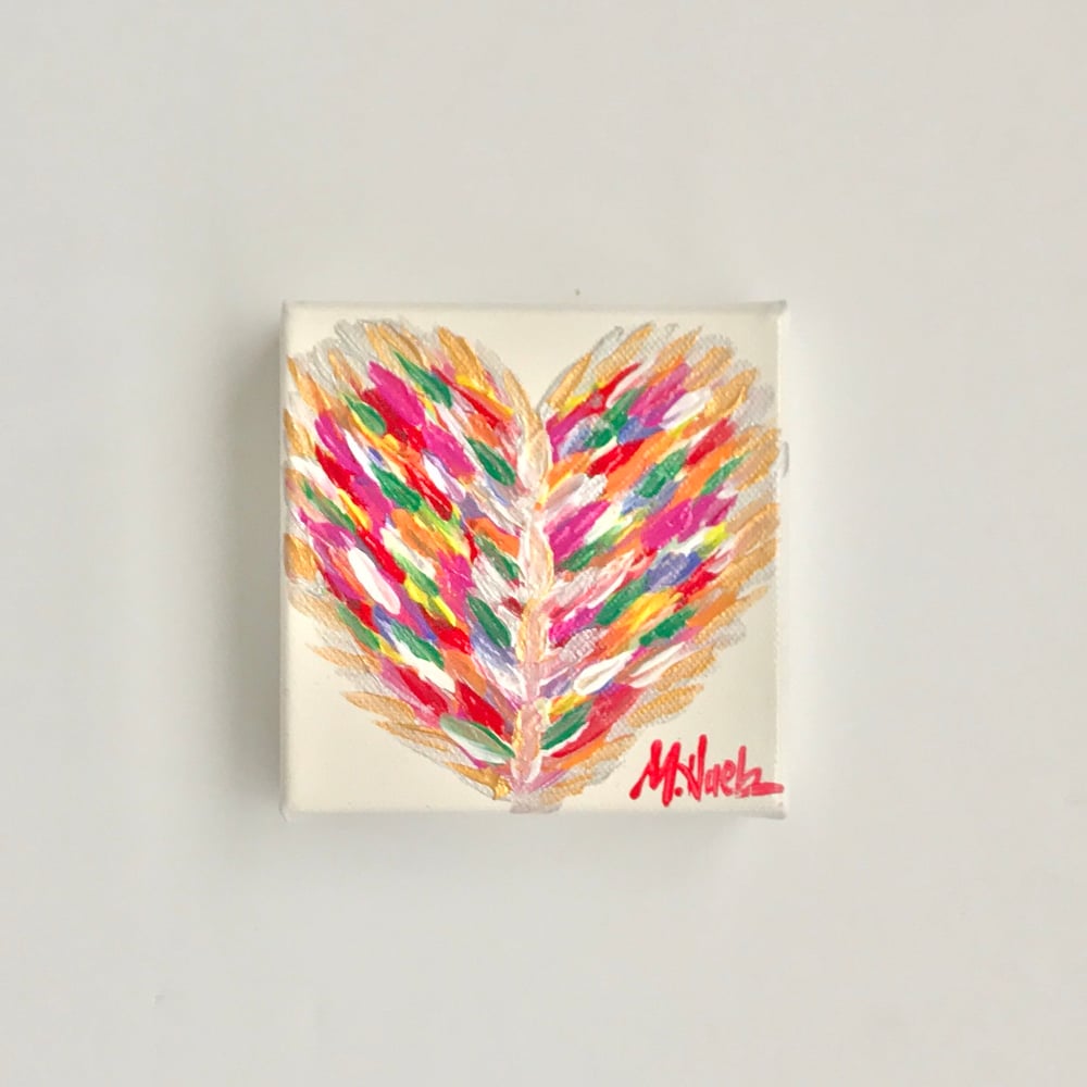 Image of Mini Confetti Prayer Heart
