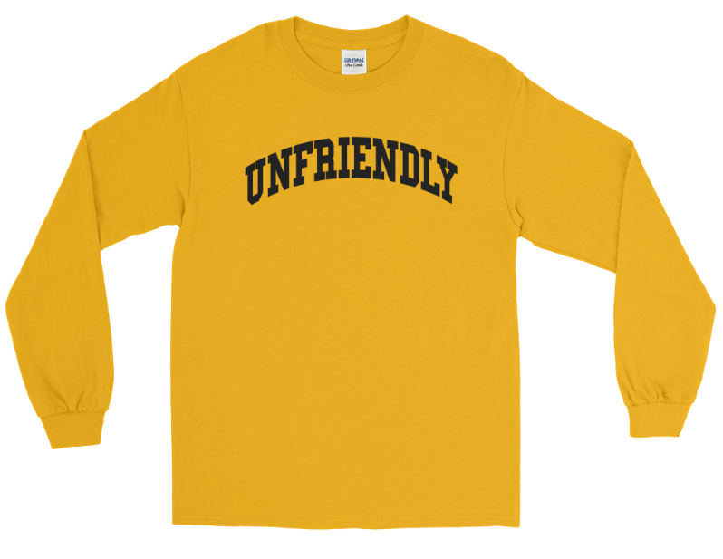 Image of Unfriendly LongSleeve (Yellow)