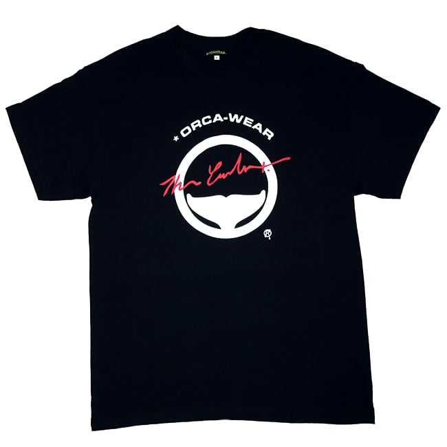 Image of Orca tail Logo T Shirts Black