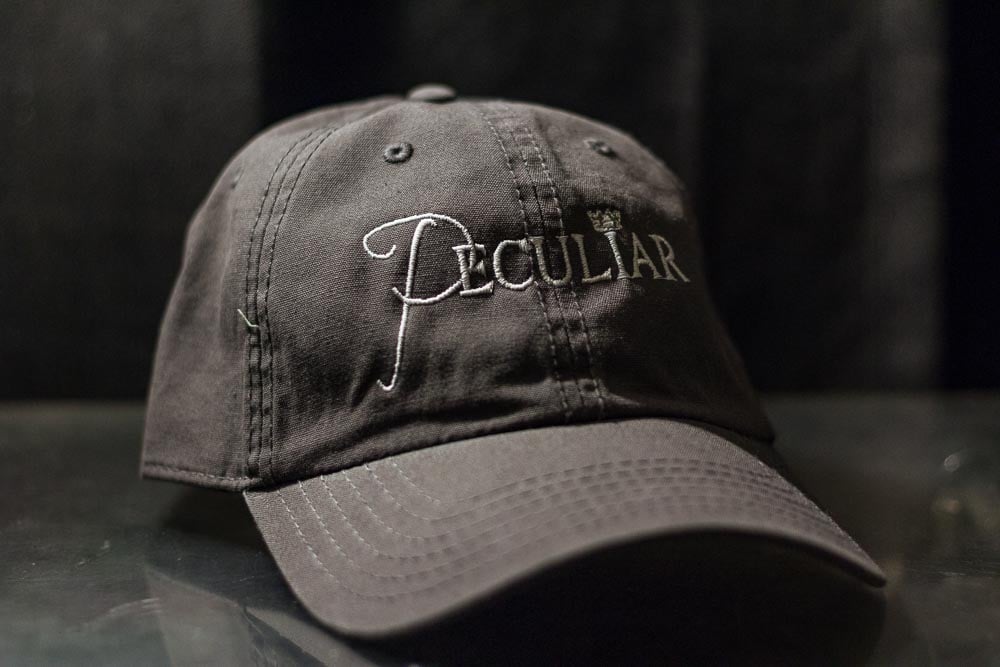 Image of Peculiar Classic Dad Hat (Charcoal)