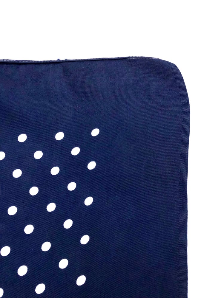 Image of 60’s Polka Dots Silk scarf