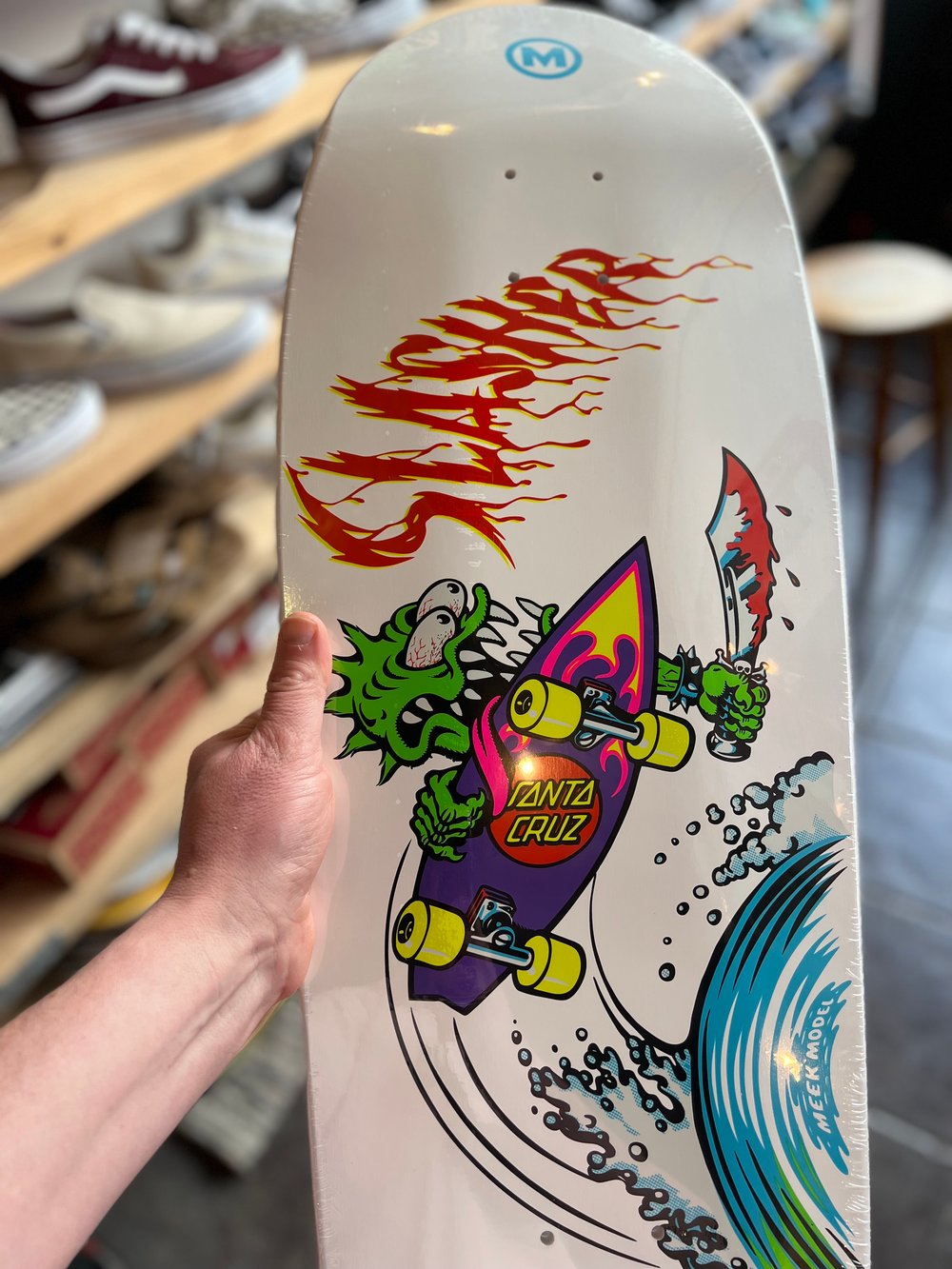 Image of Santa Cruz Meek Og Slasher Reissue Deck