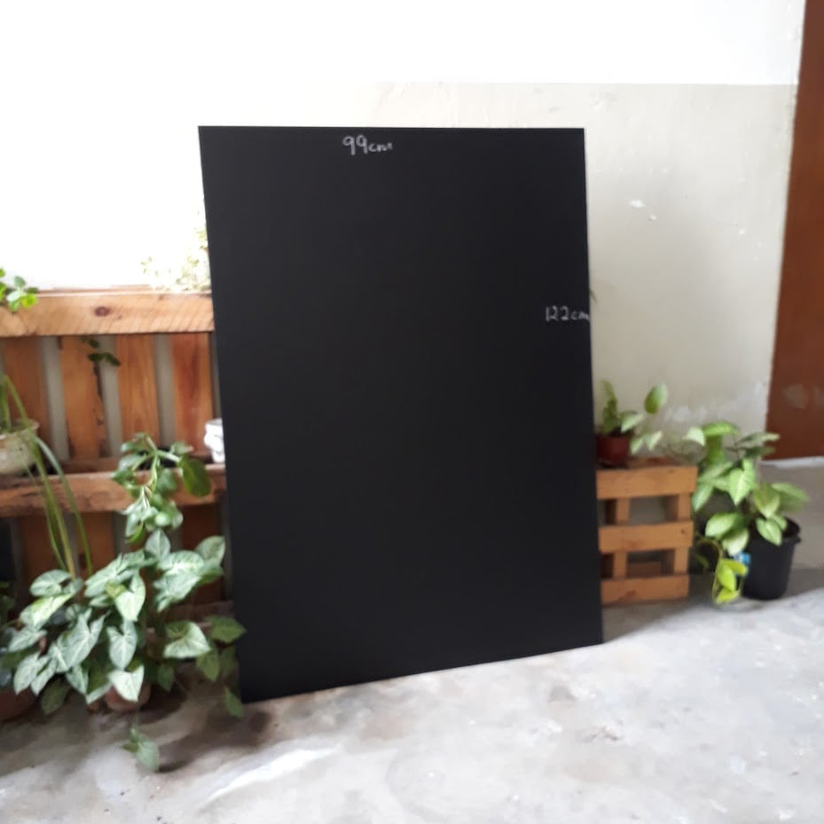 122cm X 100cm Frameless Chalkboard Chalk'let