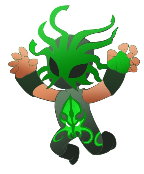 Image of Chibi Kraken Sticker