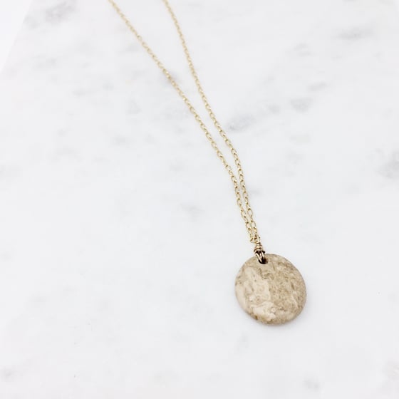 Image of Beach Pebble Necklace