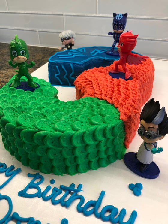 Image of Dominic’s birthday cake