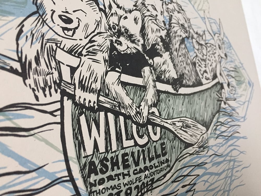 "Wilcanoe" - Wilco, Asheville, NC Thomas Wolfe Auditorium