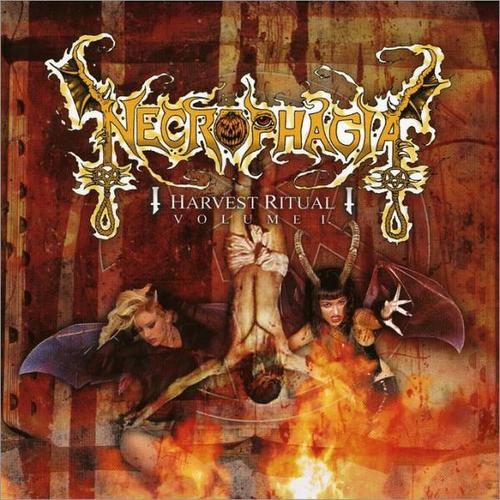 Image of NECROPHAGIA "Harvest Ritual Vol 1" CD 2005