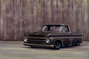 Image of Chev C-10 / Metal Print