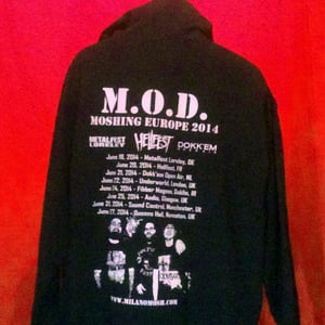 Image of MOD Moshing Europe 2014 Pullover Hoodie