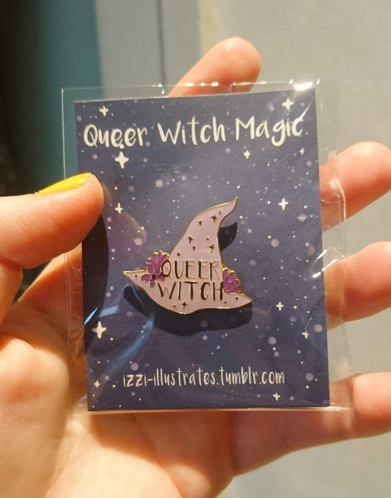 Image of Queer Witch Enamel Pin