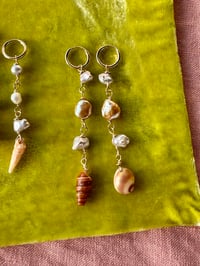 Image 1 of Brown baby earrings 