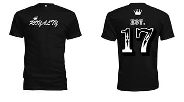 Image of "First drop" Royalty T black