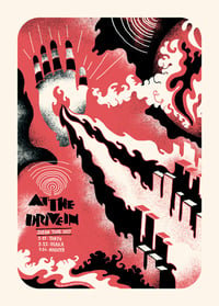 AT THE DRIVE IN (Japan Tour 2017) screenprinted poster