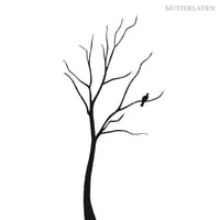 Image 1 of Baum mit Vogel Wandtattoo 180 cm