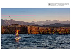 Image of Stand Up Paddle Surf alrededor de los Picos de Europa.