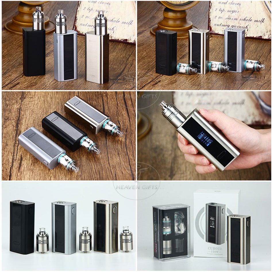 Electronic Cigarette Joyetech Cuboid TC 150W Box Mod & WISMEC