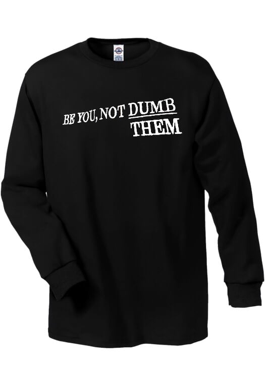 Image of All White Letters [BYNDT Long Sleeve]
