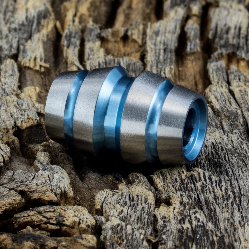 Image of Raptor Light Blue Ti Bead #1