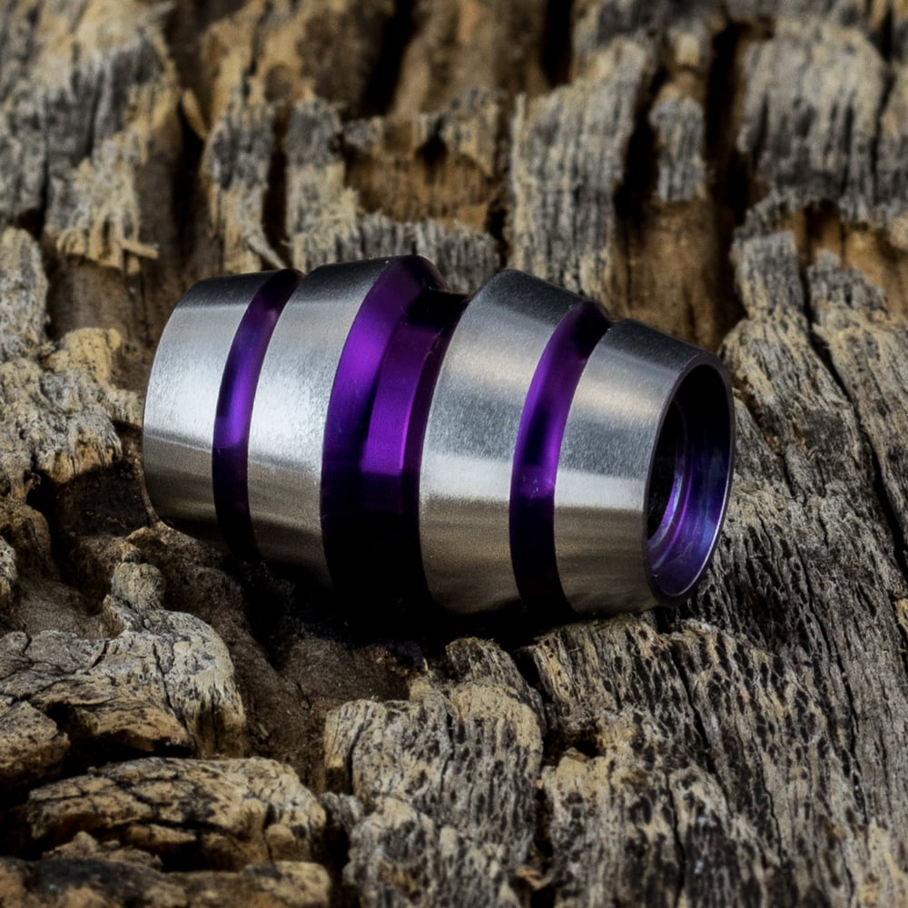 Image of Raptor Deep Purple Ti Bead #1