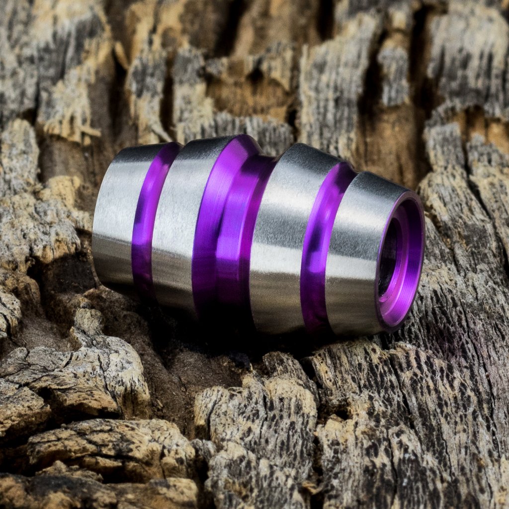 Image of Raptor Wicked Orchid Ti Bead #1