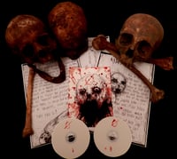 Image 2 of K.F.R Ø double cd with original blood painting (PREORDER)