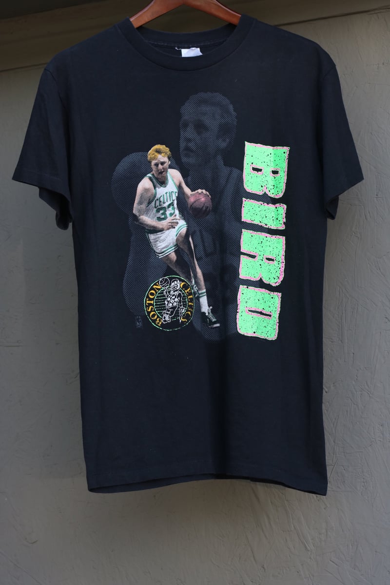 Vintage Boston Celtics Larry Bird Salem Sportswear Shirt Size Small –  Yesterday's Attic