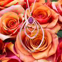 Image 1 of Gold Yoni talisman necklace