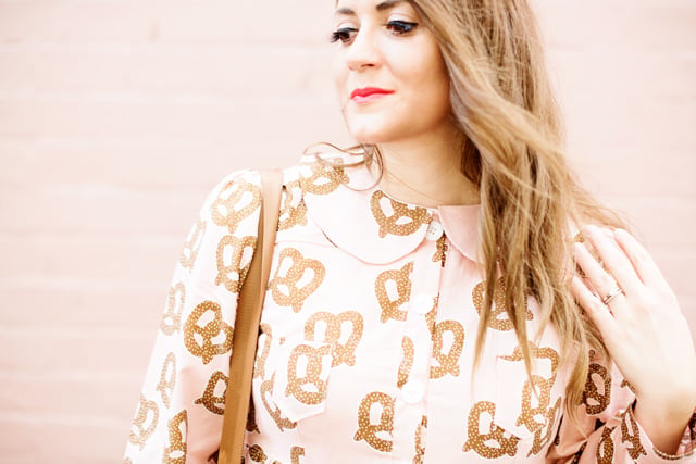 Image of Sagittarius Women's Button-Up Pattern 