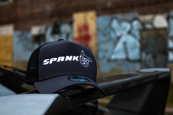 Image of Spank Gray & Black Snap Back