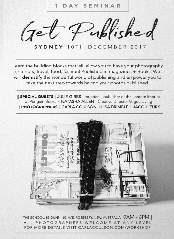 Image of Get Published Workshop 10th December 2017