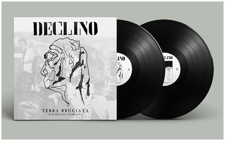 Image of DECLINO - "Terra bruciata - Discografia completa"  2xLp
