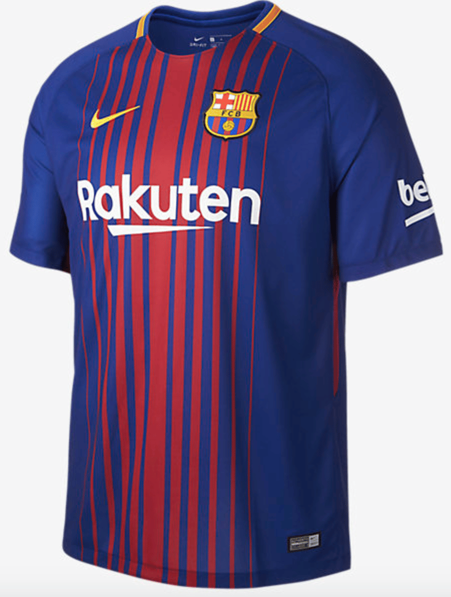fc barcelona home jersey