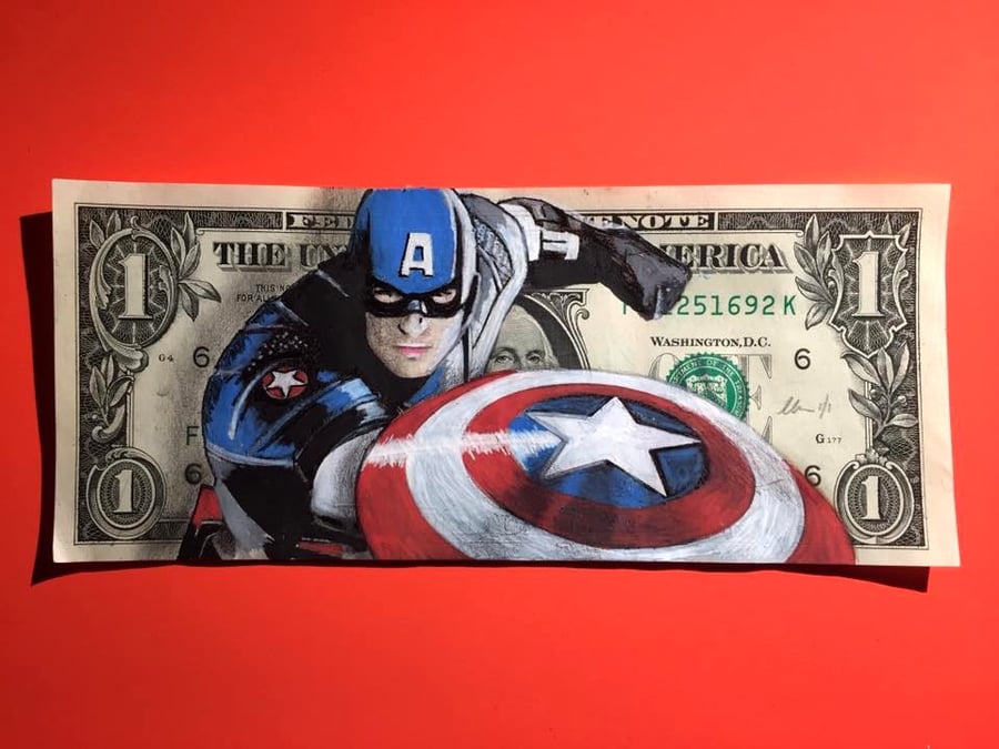 Image of The captain Money Art