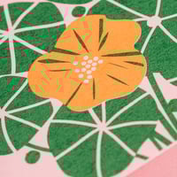 Image 2 of Nasturtium Card