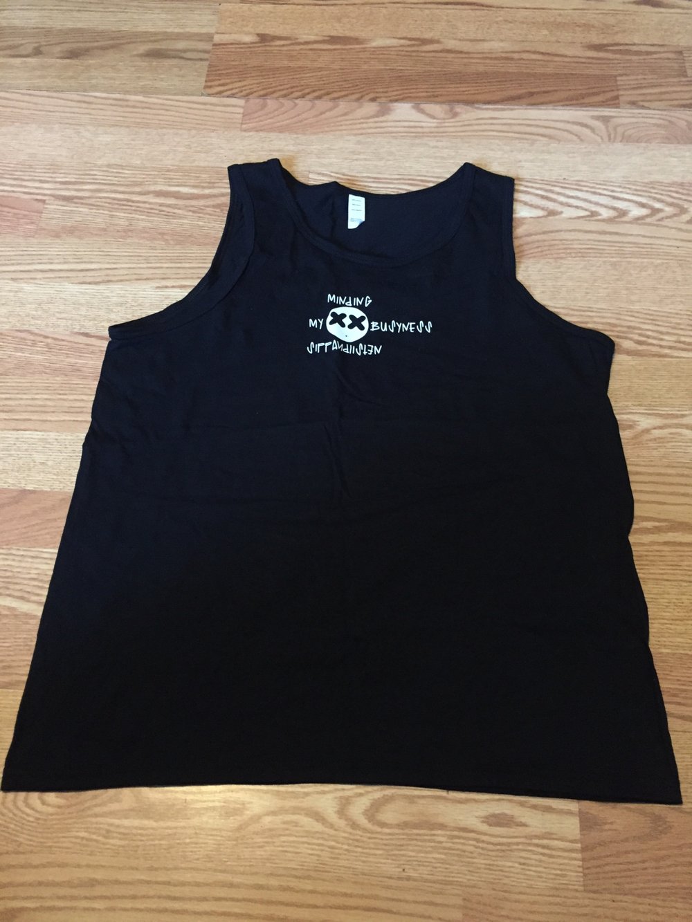 ( For Men ) Minding My Busyness / Cassettes and Bones Tank Top