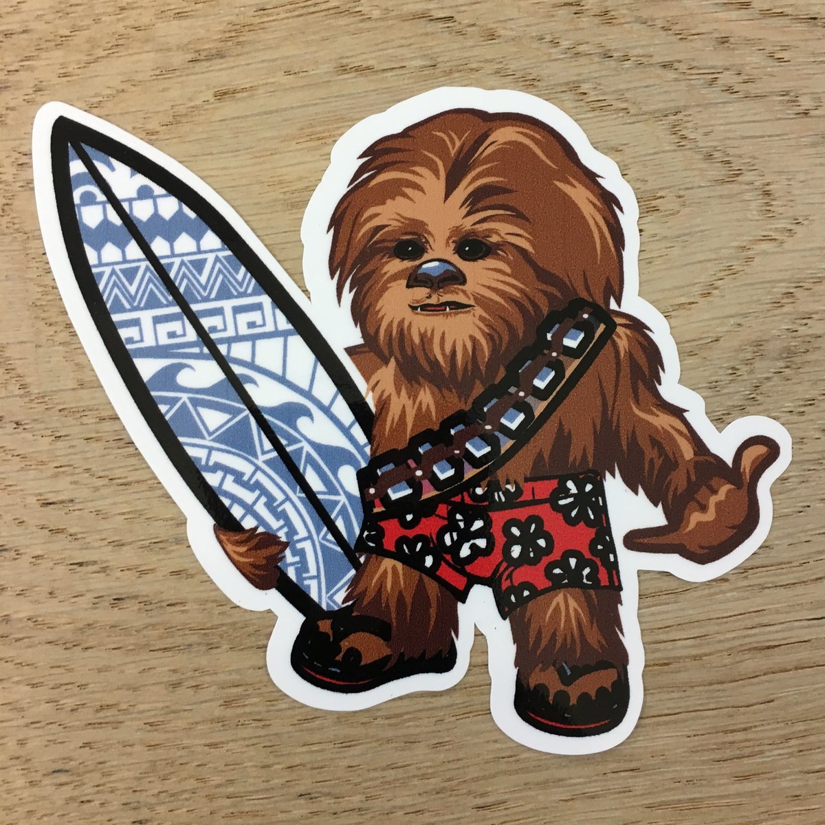 Chewy Vinyl Sticker / Pipe Dreams Surf Co