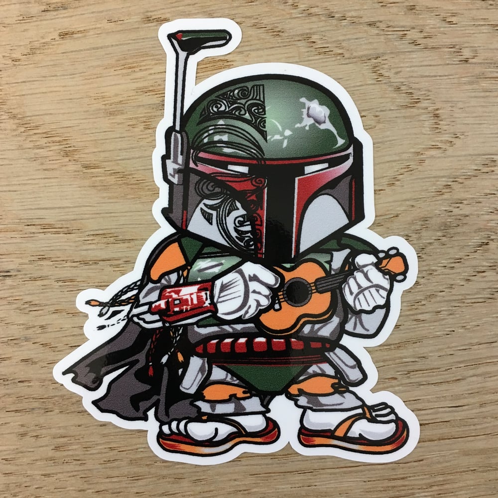 Image of Boba IZ Vinyl Sticker 3.5"