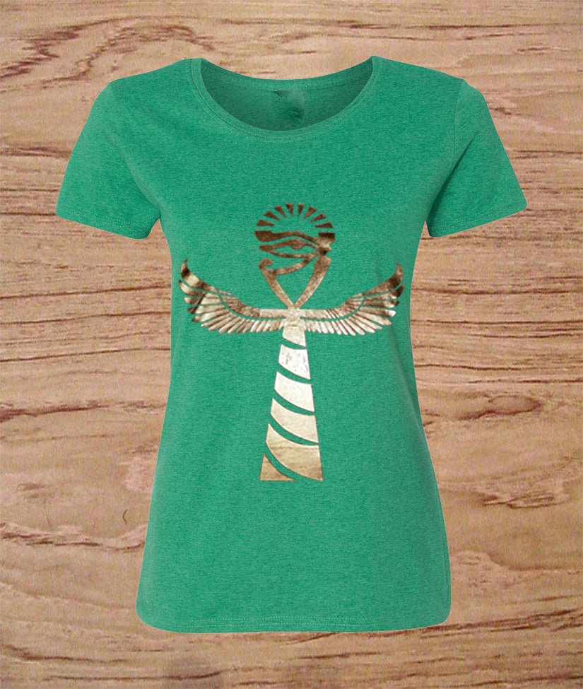 Image of  “Divinity” Tee | Heather Green