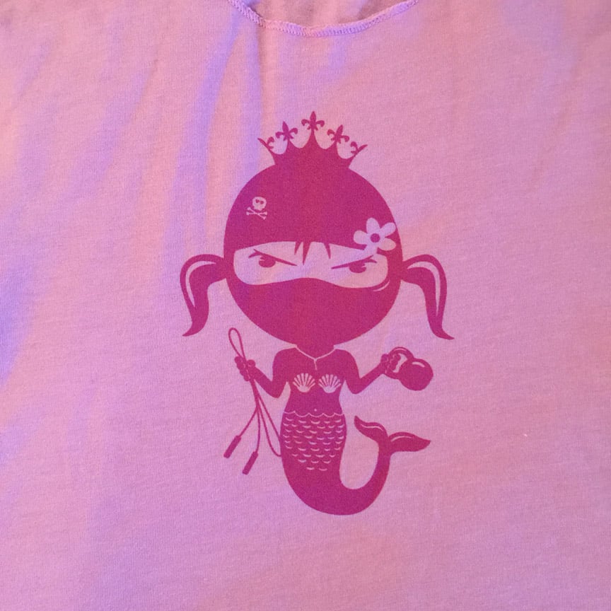 Image of Mermaid Tahiti Lilac Fearless Badass xs & smalls