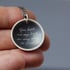 Sterling Silver Friendship Quote Necklace Image 3