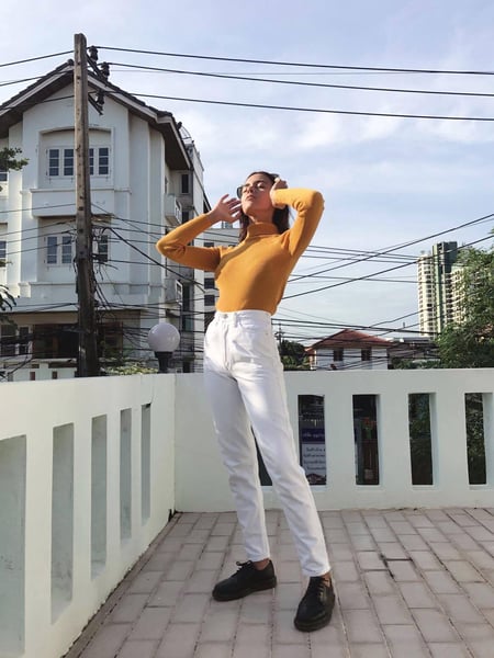 Image of Levi's High Waist Denim Jeans