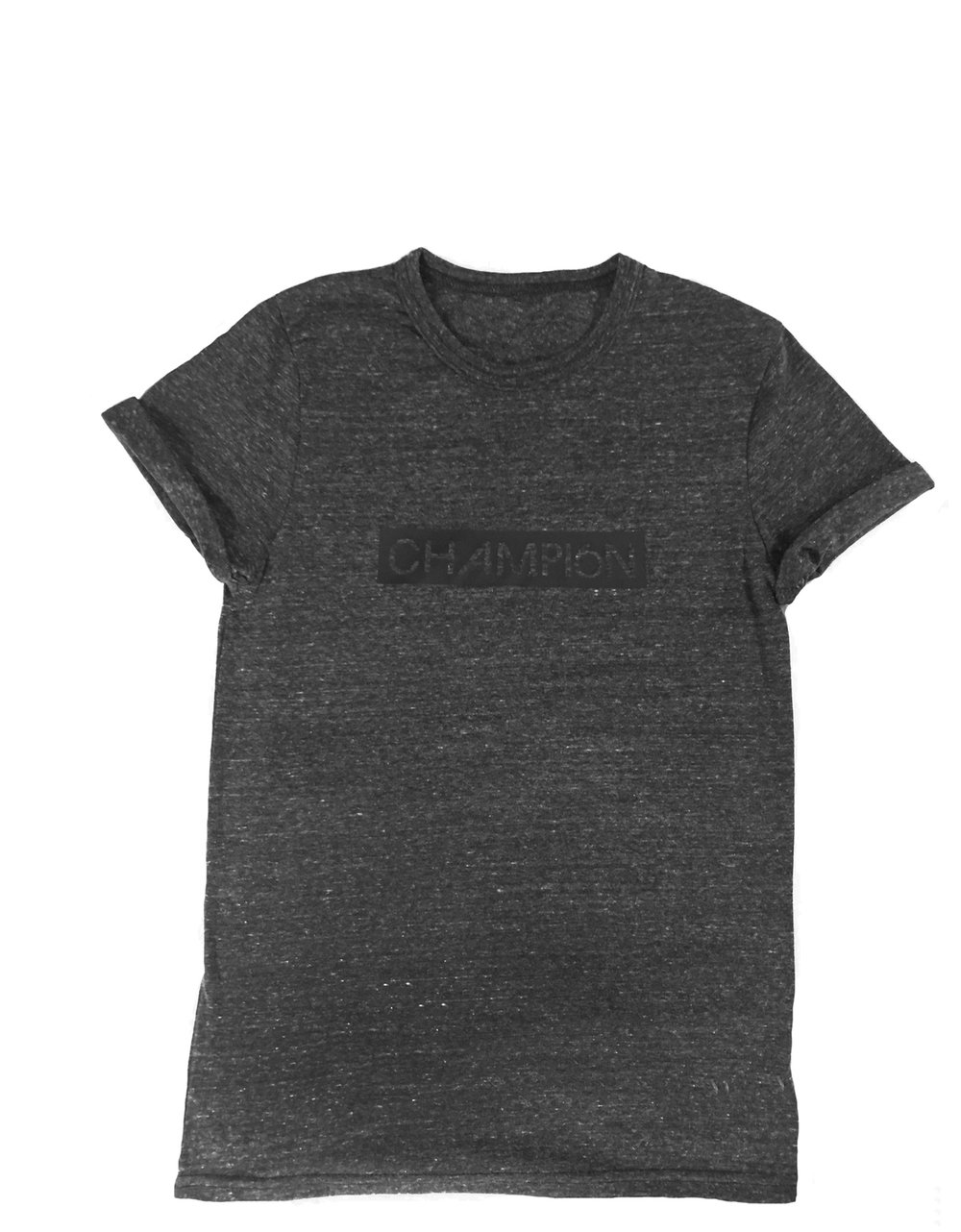 Image of unisex recycled block t-shirt