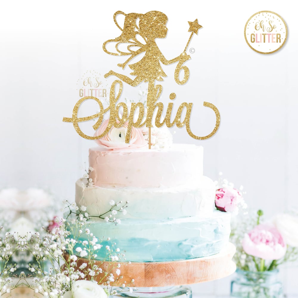 Image of Fairy Cake Topper