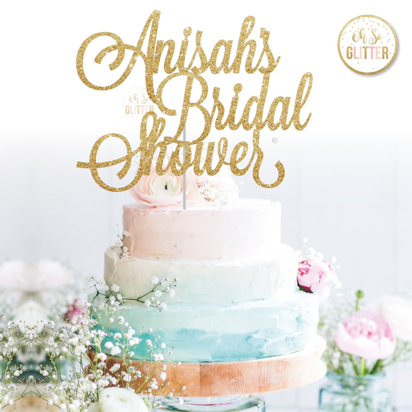 Bridal Shower Future Wifey Cake Topper – Z Create Design