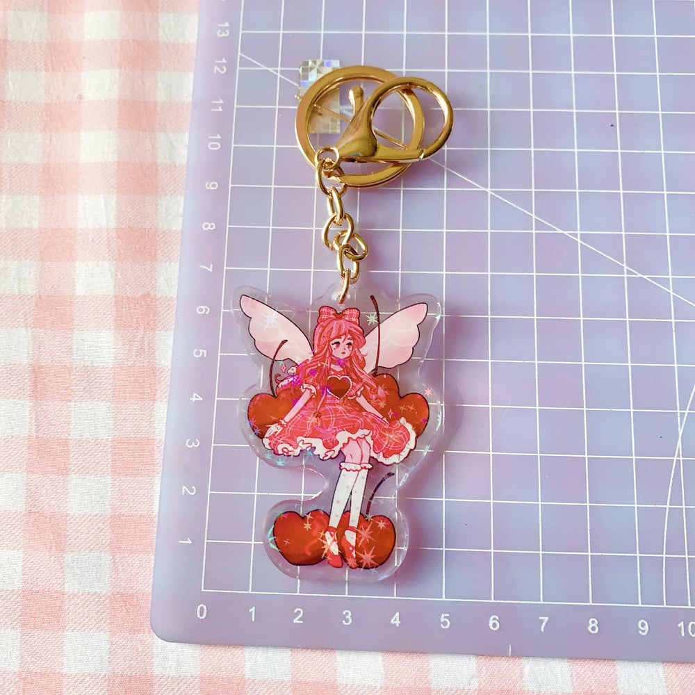 Image of Cherry Fairy Keychain