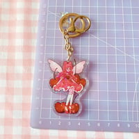 Image 3 of Cherry Fairy Keychain